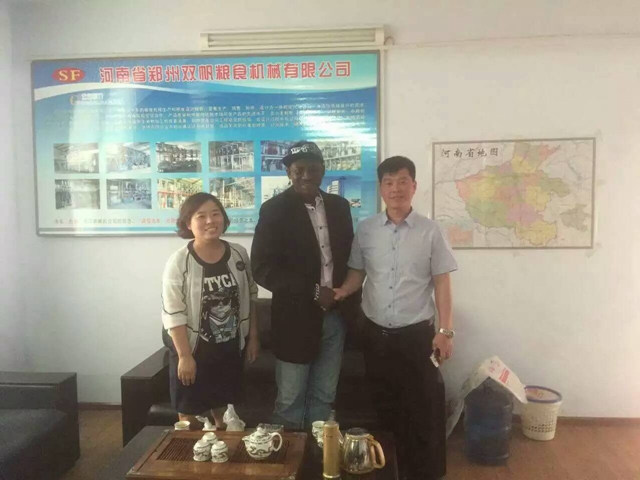 玉米加工設備合作案例1